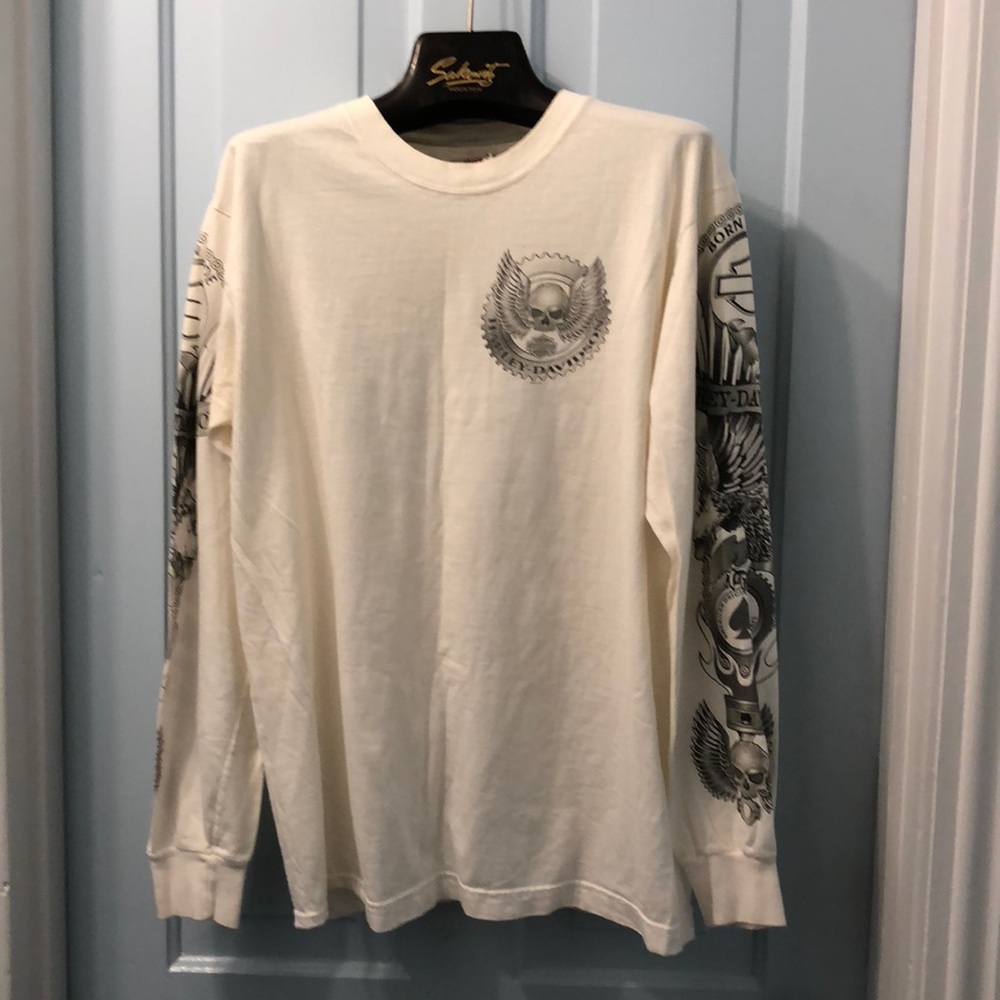 Harley Davidson long sleeve tshirt Born to Ride